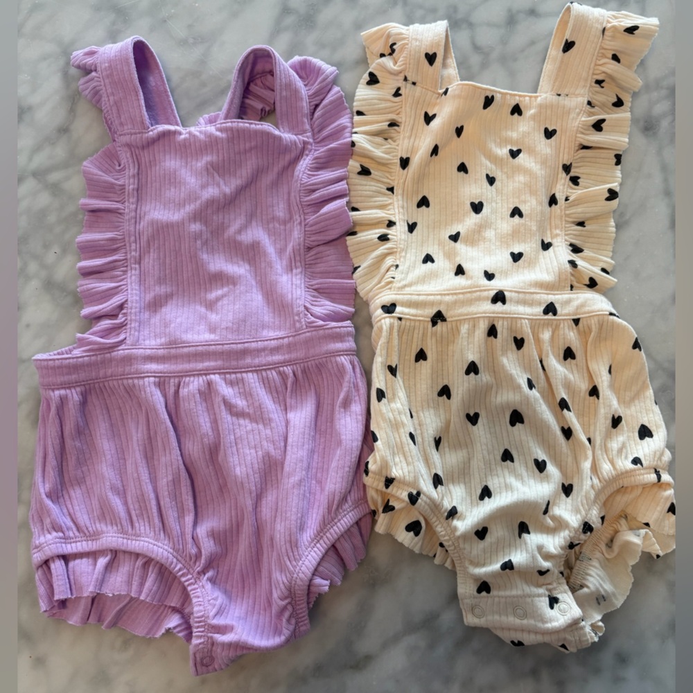 Cat & Jack Baby Rompers
